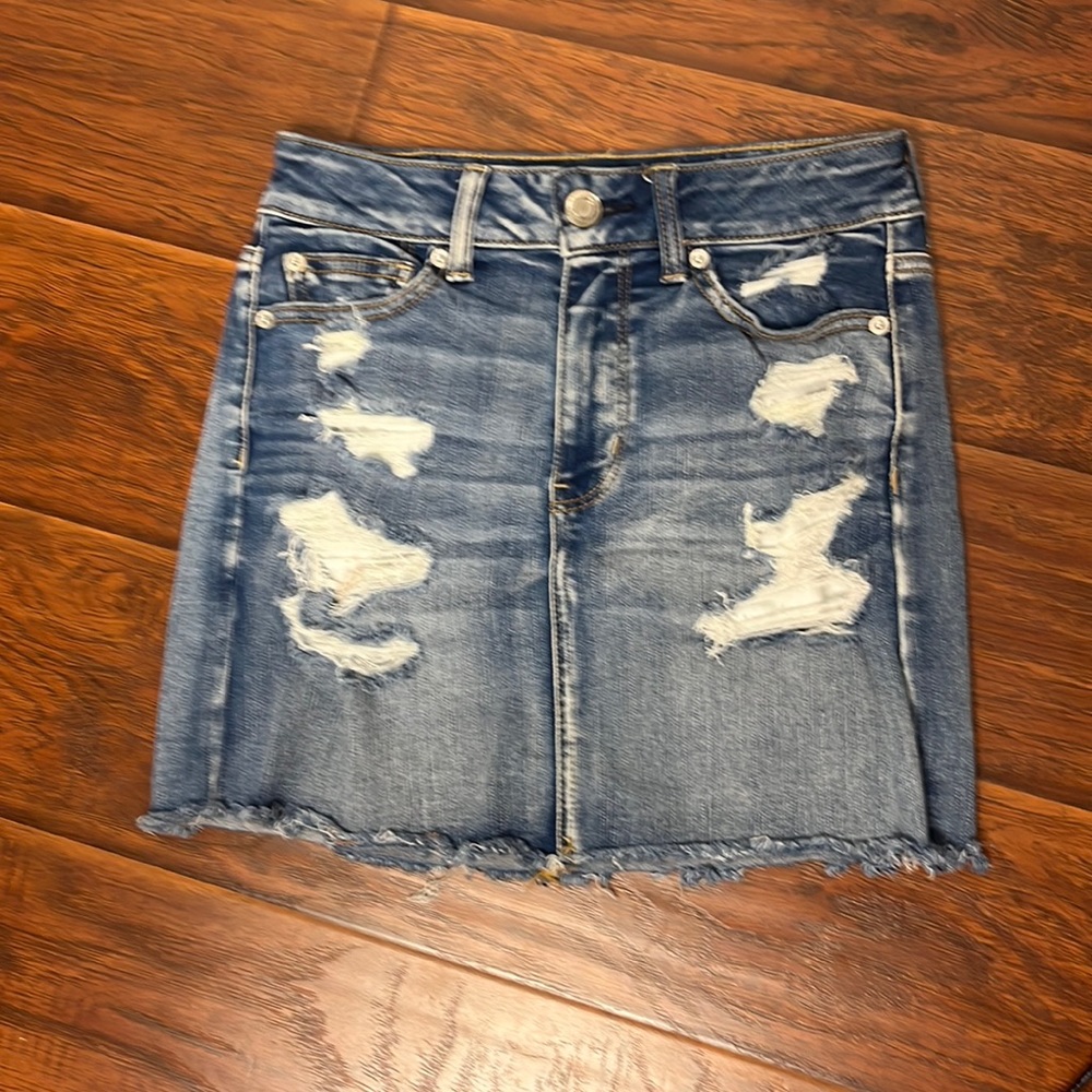 American Eagle denim skirt size 4